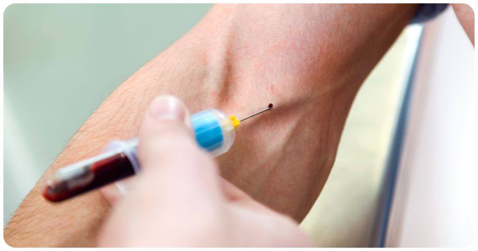 vapotage et prise de sang